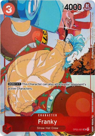 Franky (Gift Collection 2023) OP01-021 One Piece Promotion Cards Card
