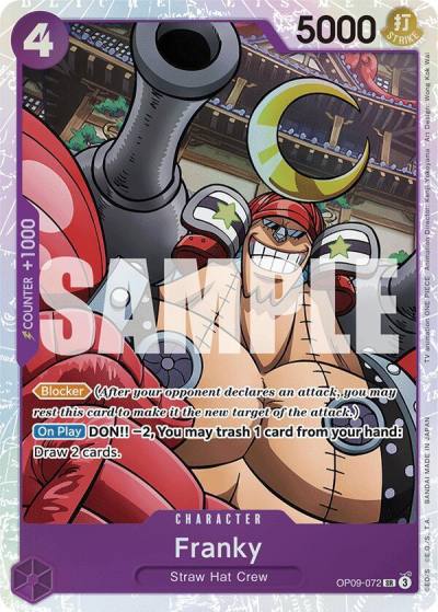 Franky OP09-072 Emperors in the New World Card