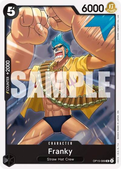 Franky OP15-089 Adventure on Kami's Island Card