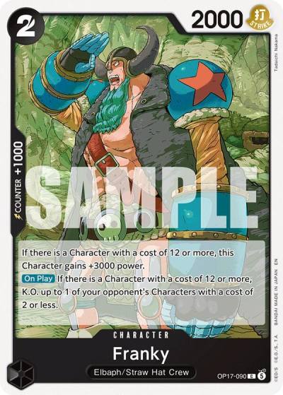 Franky OP17-090 The World's Strongest Warriors Card