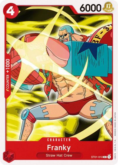 Franky ST01-010 Starter Deck 1: Straw Hat Crew Card