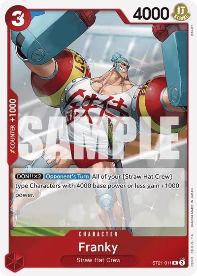 Franky ST21-011 Starter Deck EX: Gear 5 Card