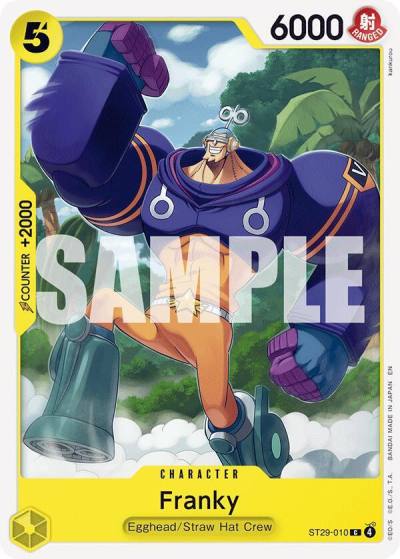 Franky ST29-010 Starter Deck 29: Egghead Card