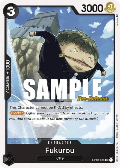 Fukurou OP03-088 Pillars of Strength Pre-Release Cards Card