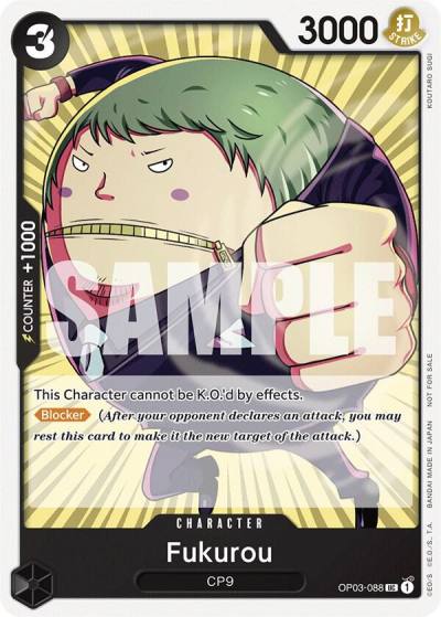 Fukurou (Tournament Pack Vol. 6) OP03-088 One Piece Promotion Cards Card