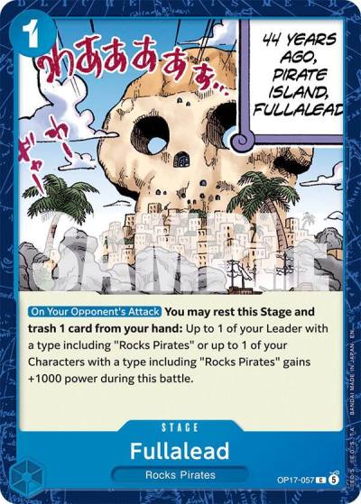 Fullalead OP17-057 The World's Strongest Warriors Card