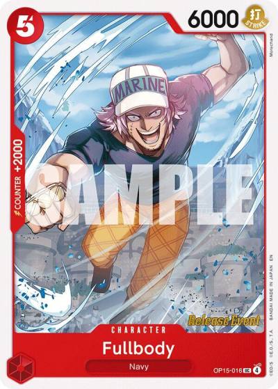 Fullbody OP15-016 Adventure on Kami's Island Release Event Cards Card