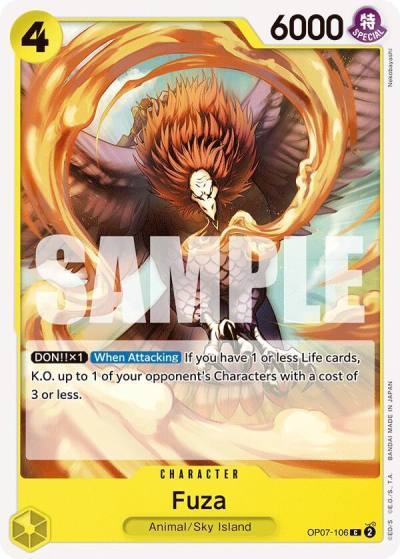 Fuza OP07-106 500 Years in the Future Card