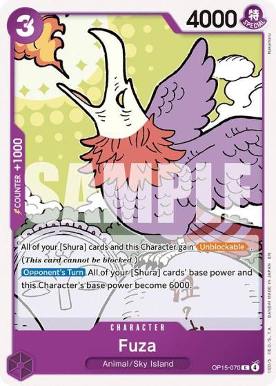 Fuza OP15-070 Adventure on Kami's Island Card
