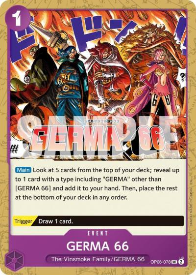 GERMA 66 (Reprint) OP06-078 Premium Booster -The Best- Vol. 2 Card