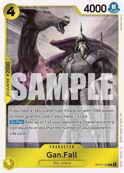 Gan.Fall OP15-102 Adventure on Kami's Island Card