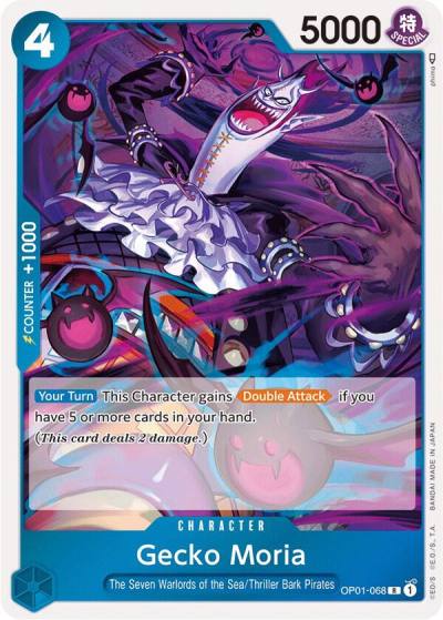 Gecko Moria OP01-068 Romance Dawn Card