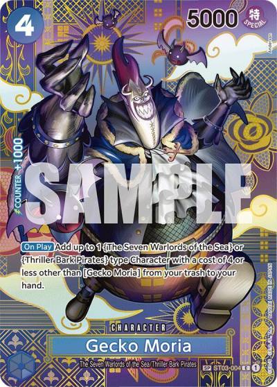 Gecko Moria (SP) ST03-004 Two Legends Card