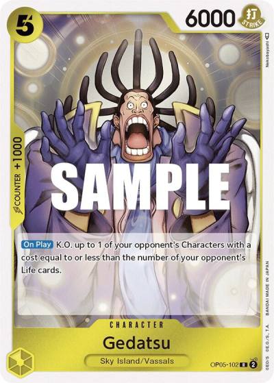 Gedatsu OP05-102 Awakening of the New Era Card
