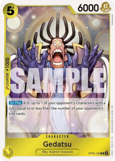 Gedatsu (Reprint) OP05-102 Premium Booster -The Best- Vol. 2 Card