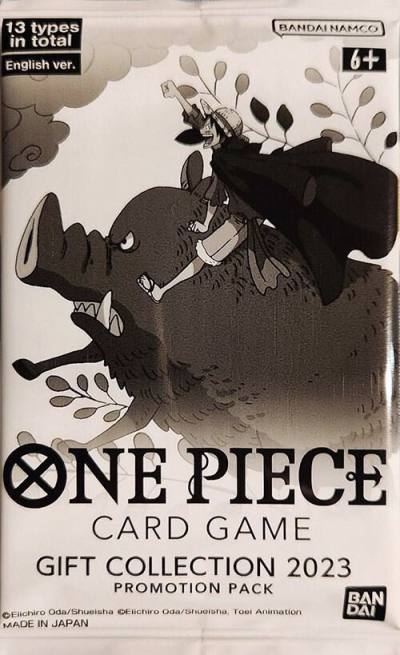 Gift Collection 2023 Promotion Pack One Piece Promotion Cards Card