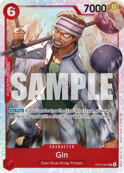 Gin OP15-007 Adventure on Kami's Island Card