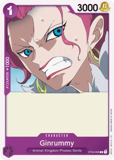 Ginrummy ST04-009 Starter Deck 4: Animal Kingdom Pirates Card