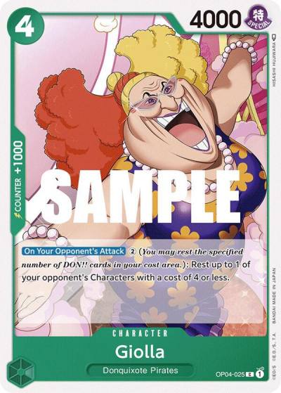 Giolla OP04-025 Kingdoms of Intrigue Card