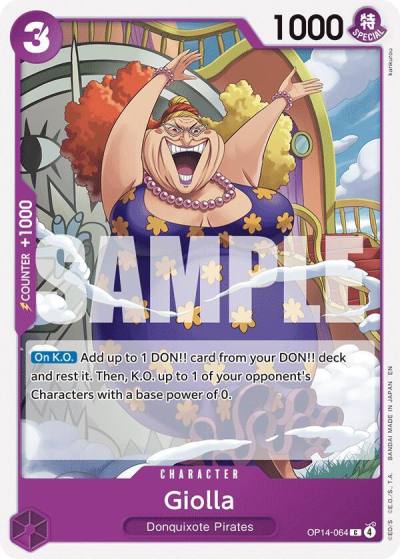 Giolla OP14-064 The Azure Sea's Seven Card