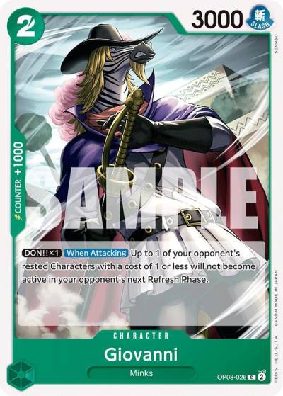 Giovanni OP08-026 Two Legends Card