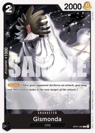 Gismonda OP07-084 500 Years in the Future Card