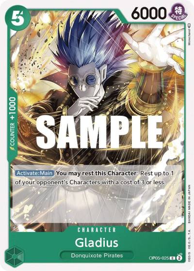 Gladius OP05-025 Awakening of the New Era Card