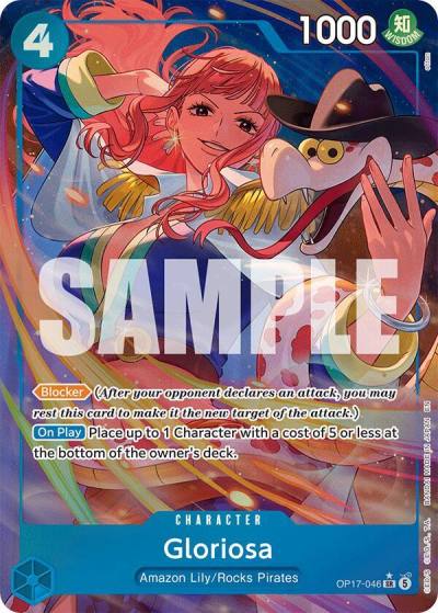 Gloriosa (Alternate Art) OP17-046 The World's Strongest Warriors Card