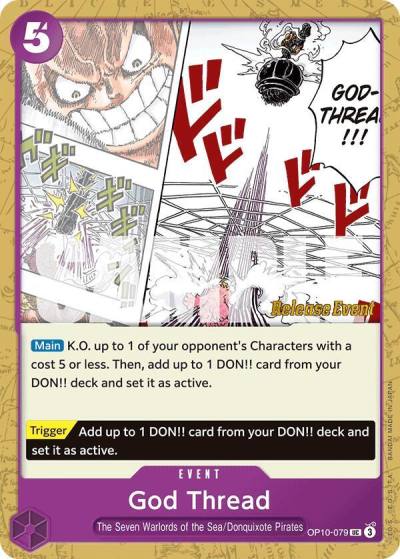 God Thread OP10-079 Royal Blood Release Event Cards Card