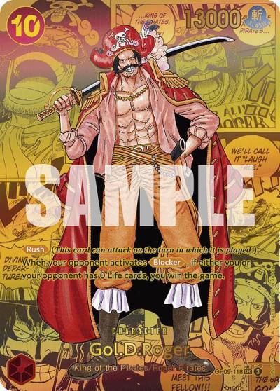 Gol.D.Roger (Manga) OP09-118 Emperors in the New World Card