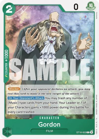 Gordon ST16-002 Starter Deck 16: GREEN Uta Card