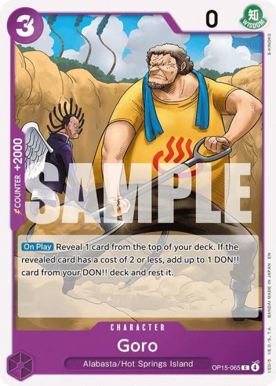 Goro OP15-065 Adventure on Kami's Island Card