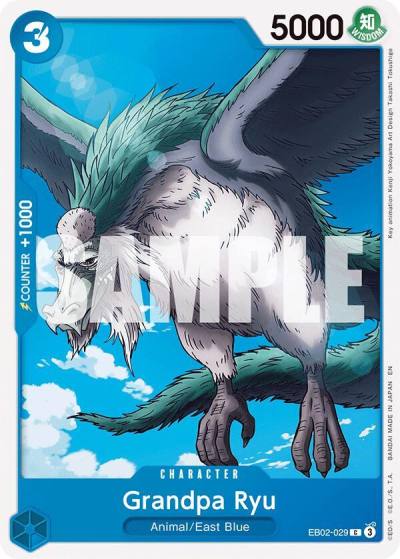 Grandpa Ryu EB02-029 Extra Booster: Anime 25th Collection Card