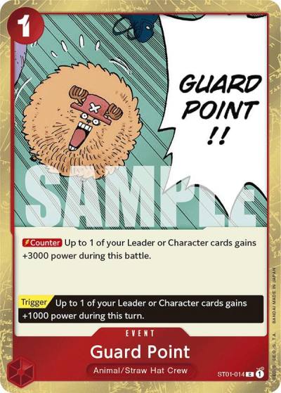 Guard Point (Jolly Roger Foil) ST01-014 Premium Booster -The Best- Card