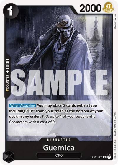 Guernica OP08-081 Two Legends Card