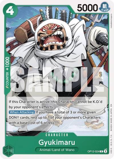 Gyukimaru OP12-024 Legacy of the Master Card
