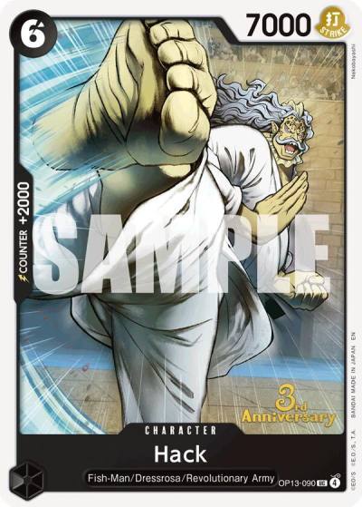 Hack OP13-090 Carrying On His Will: 3rd Anniversary Tournament Cards Card