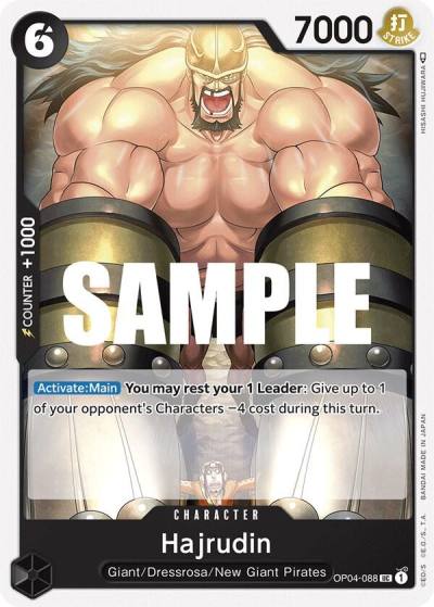 Hajrudin OP04-088 Kingdoms of Intrigue Card