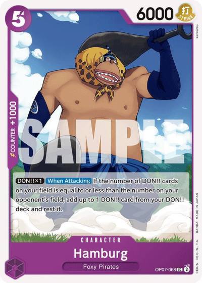Hamburg OP07-068 500 Years in the Future Card