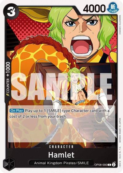 Hamlet OP08-090 Two Legends Card