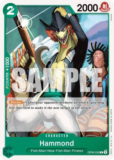 Hammond OP06-032 Wings of the Captain Card