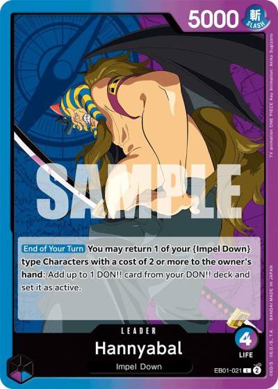Hannyabal EB01-021 Extra Booster: Memorial Collection Card