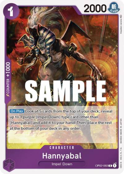 Hannyabal OP02-083 Paramount War Card