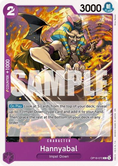 Hannyabal OP16-072 The Time of Battle Card