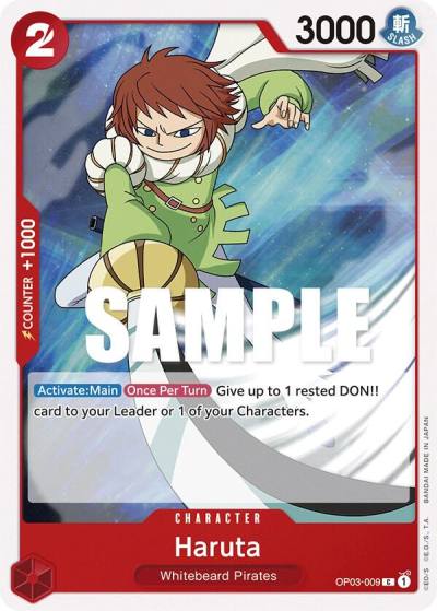 Haruta OP03-009 Pillars of Strength Card