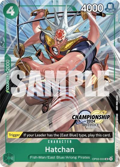 Hatchan (CS 2024 Celebration Pack) OP03-033 One Piece Promotion Cards Card
