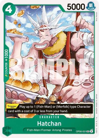 Hatchan OP06-031 Wings of the Captain Card