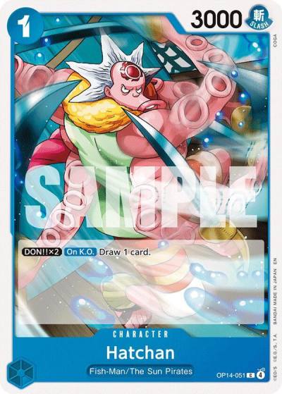 Hatchan OP14-051 The Azure Sea's Seven Card