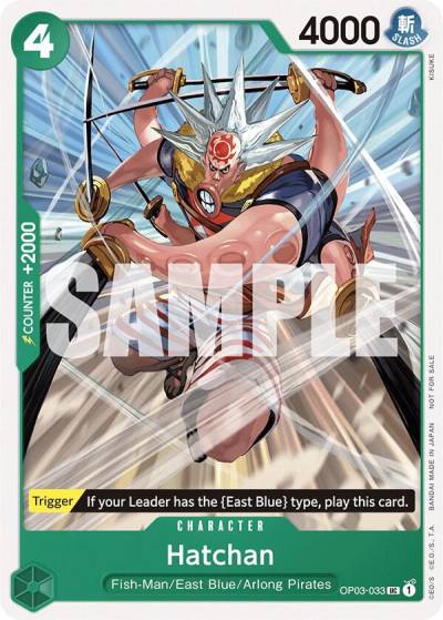 Hatchan (Tournament Pack Vol. 6) OP03-033 One Piece Promotion Cards Card