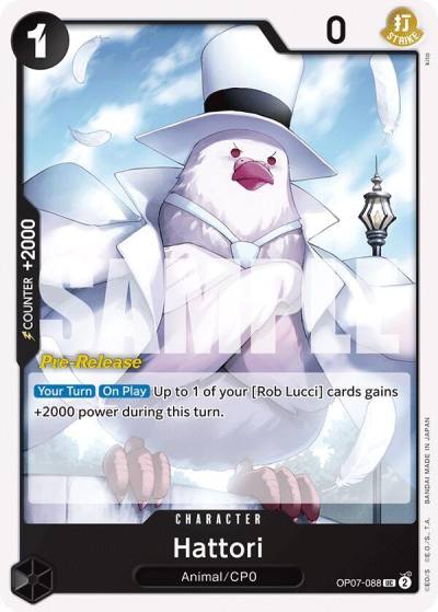 Hattori OP07-088 500 Years in the Future Pre-Release Cards Card